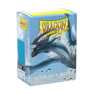 dragon-shield-sky-blue-silver-matte-dual-sleeves-standard image 3
