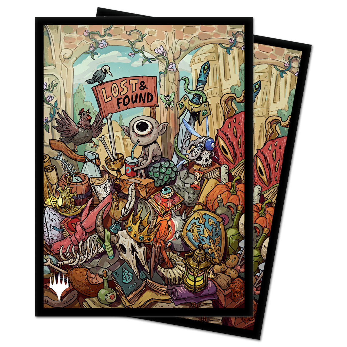 ultra-pro-secret-lair-holiday-2021-deck-protector-sleeves-100ct-f-r-magic-the-ga image 1