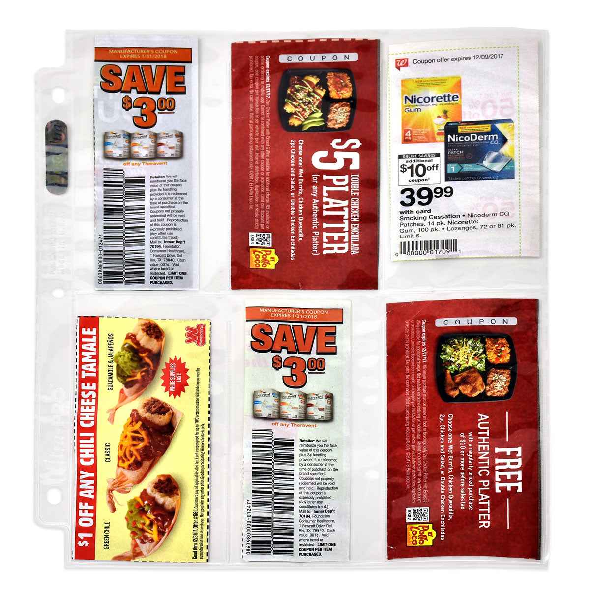 ultra-pro-platinum-series-coupon-saver-pages-starter-pack-40-st-ck-klar image 4