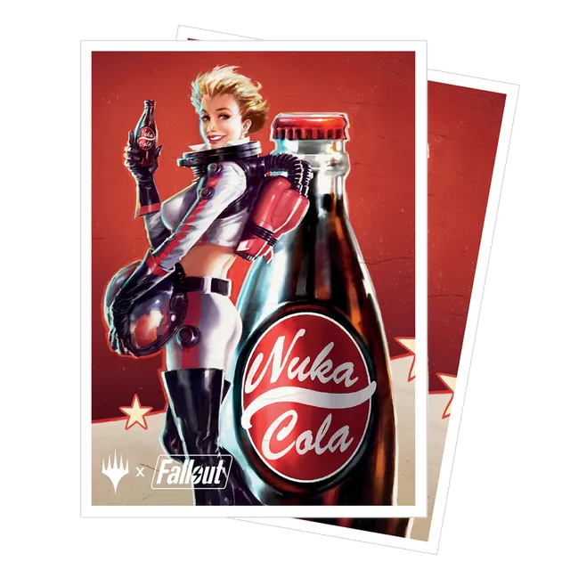 ultra-pro-fallout-nuka-cola-pinup-105ct-apex-deck-protector-sleeves-f-r-magic-th image 1