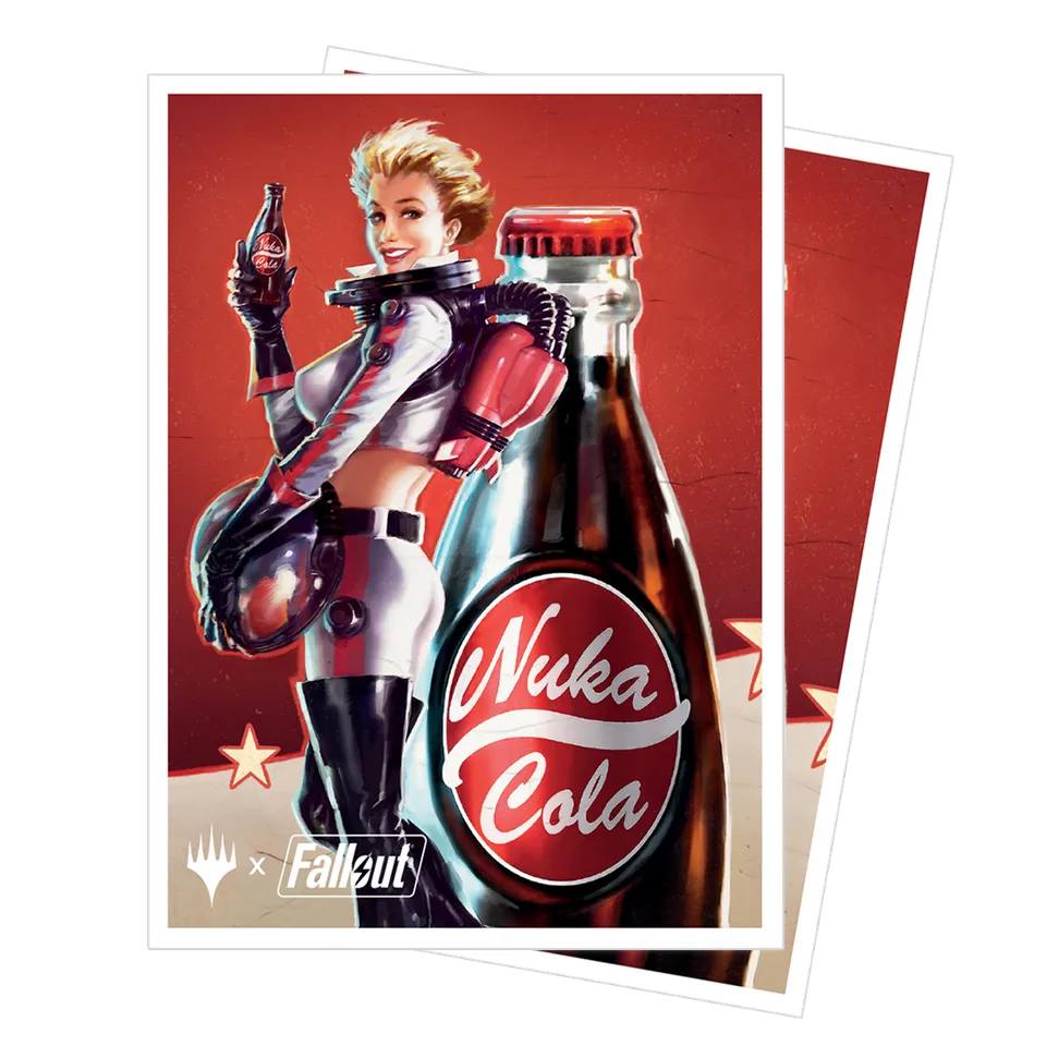 ultra-pro-fallout-nuka-cola-pinup-105ct-apex-deck-protector-sleeves-f-r-magic-th image 1