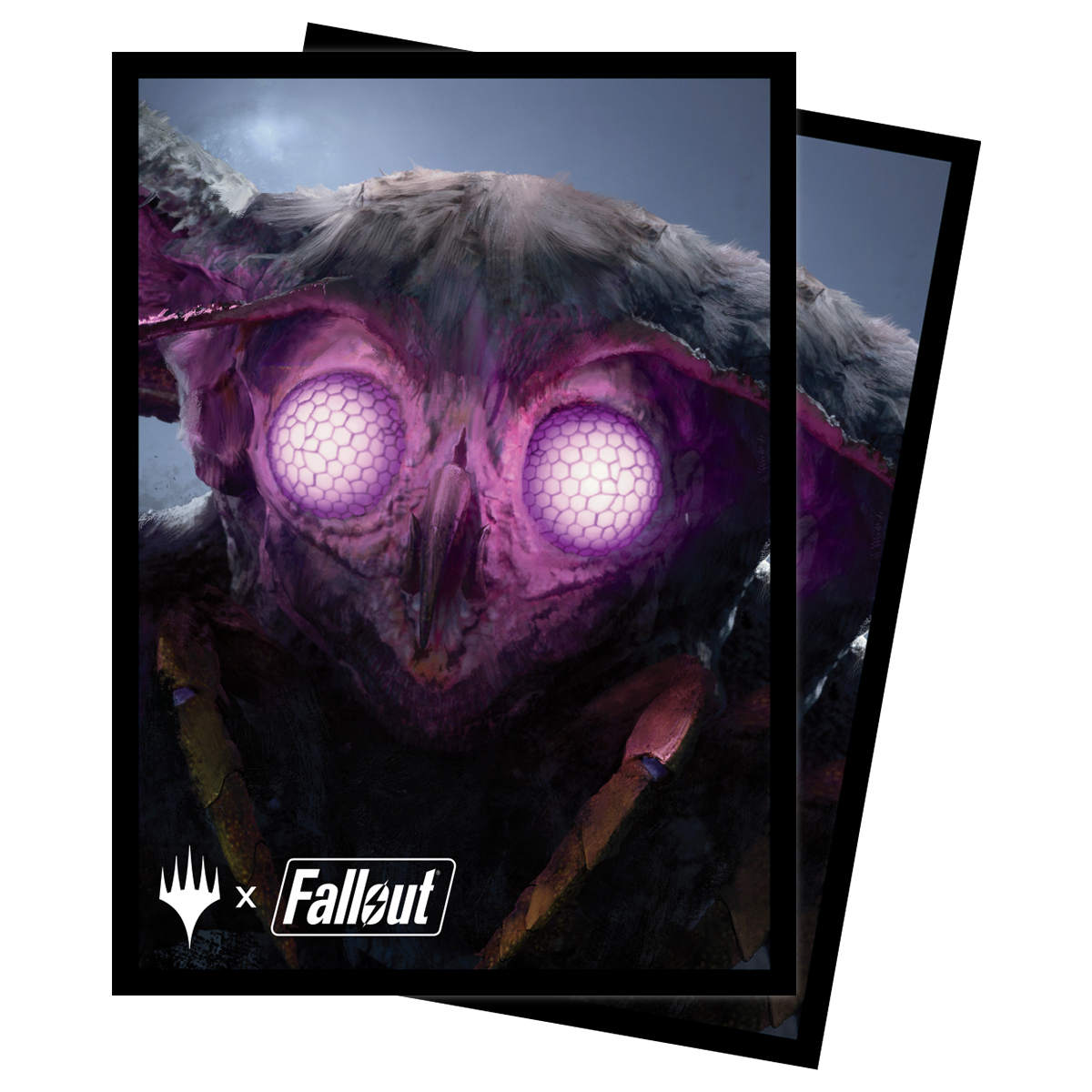ultra-pro-fallout-the-wise-mothman-deck-protector-sleeves-100ct-f-r-magic-the-ga image 1