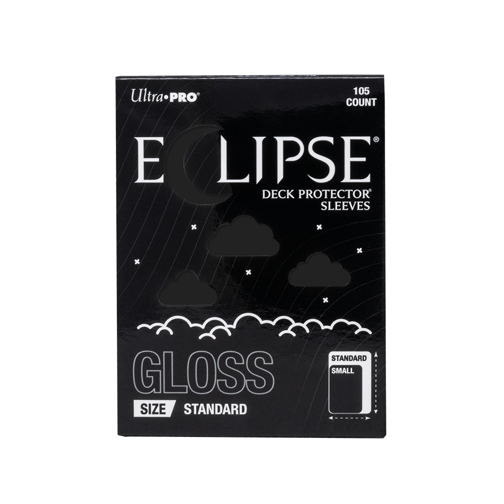 ultra-pro-eclipse-gloss-standard-deck-protector-sleeves-royal-purple-105ct image 1