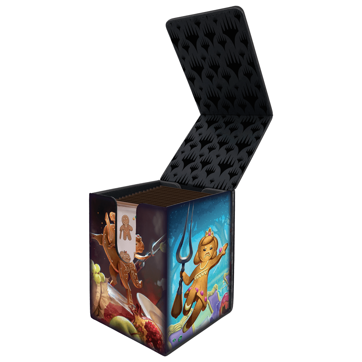 ultra-pro-wilds-of-eldraine-food-fight-alcove-flip-deck-box-f-r-magic-the-gather image 2
