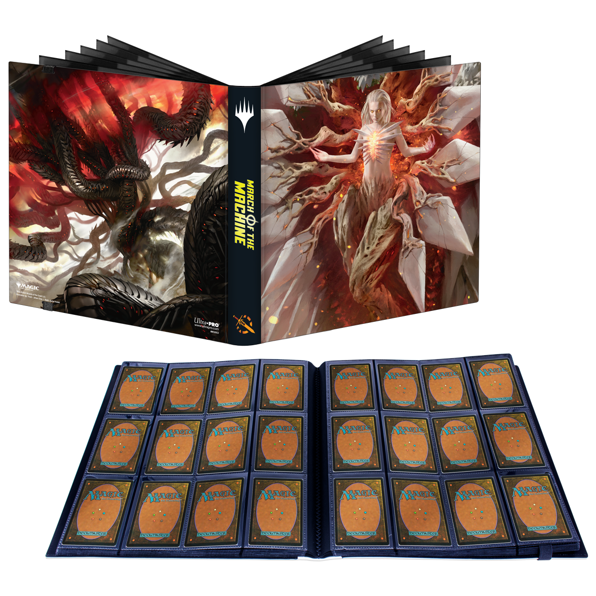 ultra-pro-march-of-the-machine-12-pocket-pro-binder-f-r-magic-the-gathering image 2