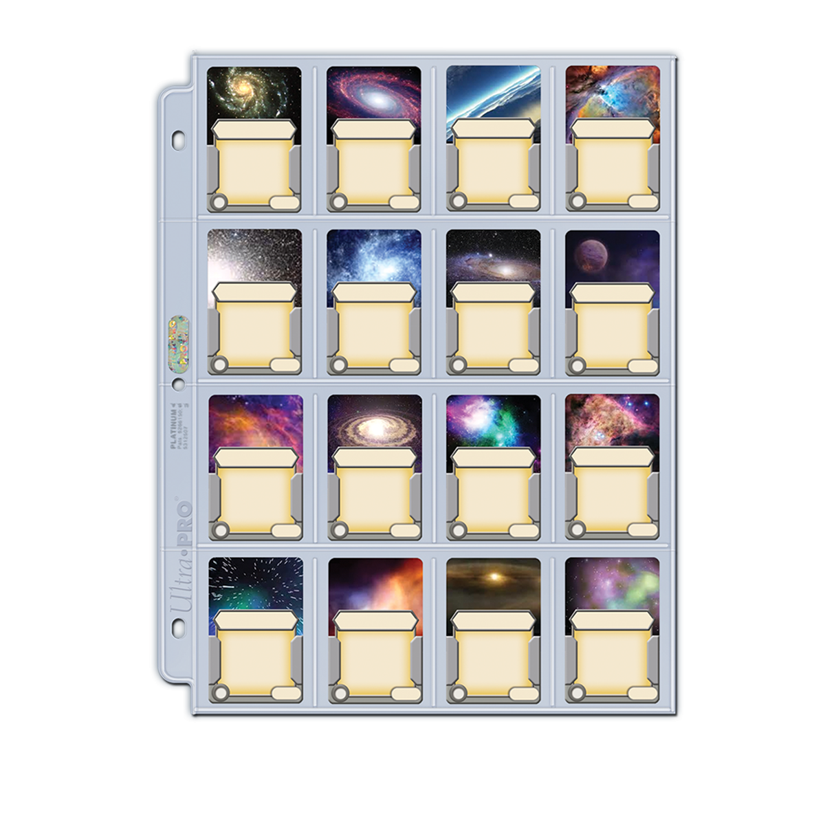 ultra-pro-platinum-series-16-pocket-pages-100ct-f-r-41mm-x-63mm-karten image 1