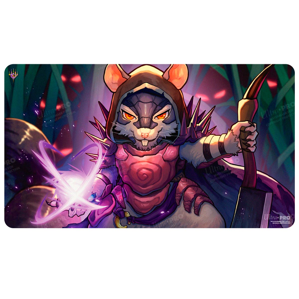 ultra-pro-magic-the-gathering-bloomburrow-vren-the-relentless-playmat image 1