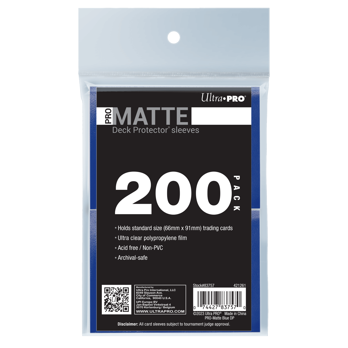 ultra-pro-pro-matte-standard-deck-protector-h-llen-bundle-200-st-ck image 8