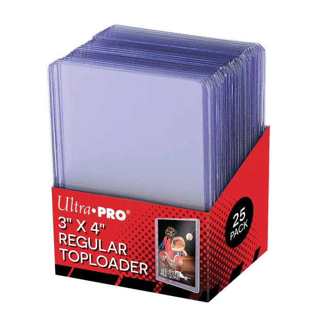 ultra-pro-3x4-clear-regular-toploader-25-st-ck-f-r-standardkarten image 1