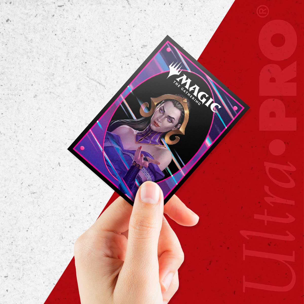 ultra-pro-foundations-liliana-100ct-deck-protector-sleeves-dark-f-r-magic-the-ga image 3