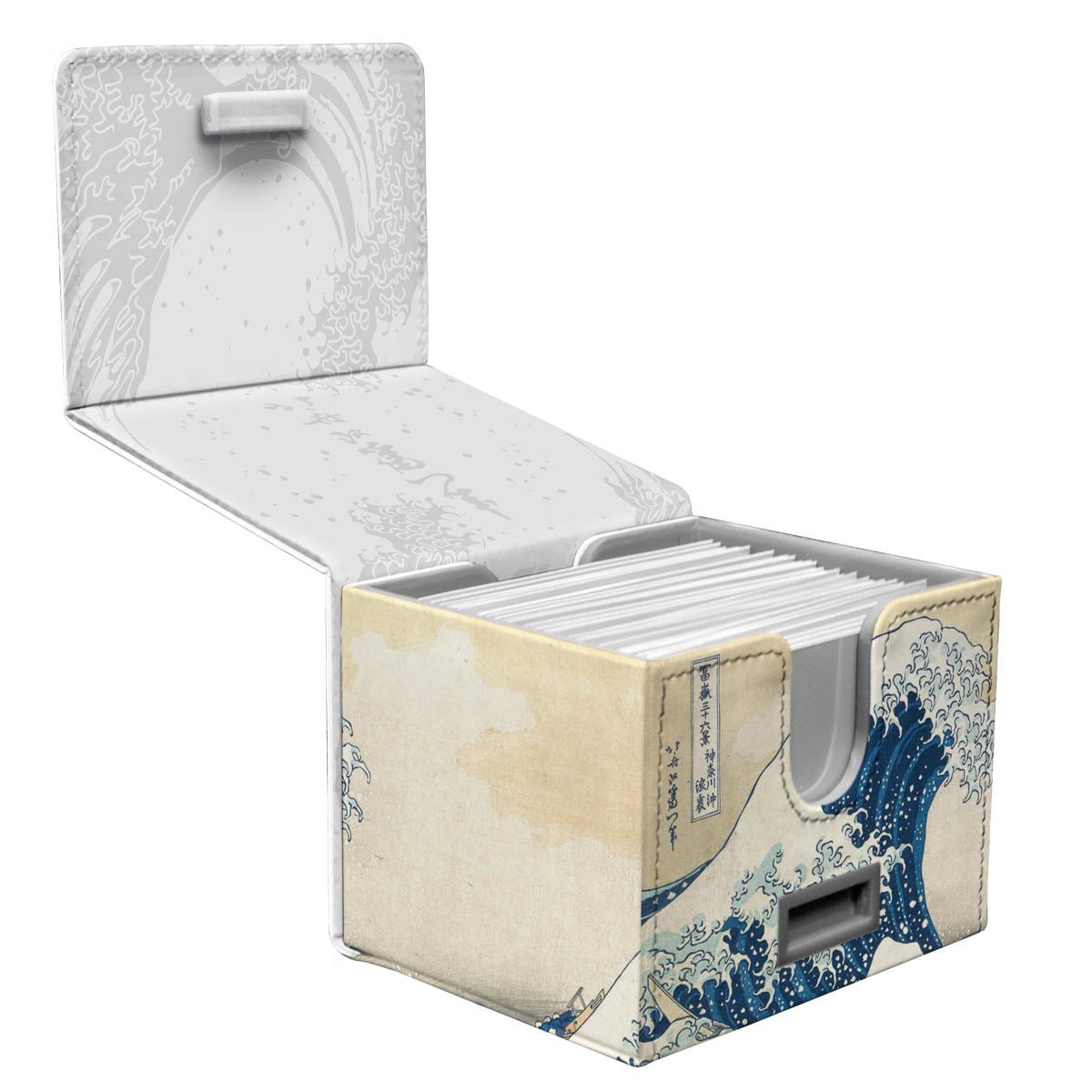 ultra-pro-alcove-edge-deck-box-the-great-wave-off-kanagawa-f-r-100-doppelt-gesle image 3