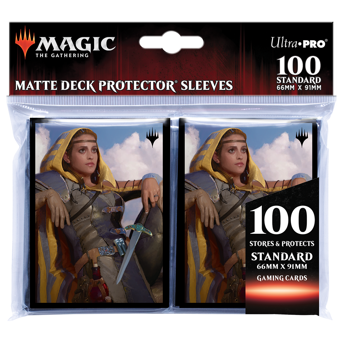 ultra-pro-deck-protector-sleeves-100ct-nalia-de-arnise-commander-legends-battle- image 2