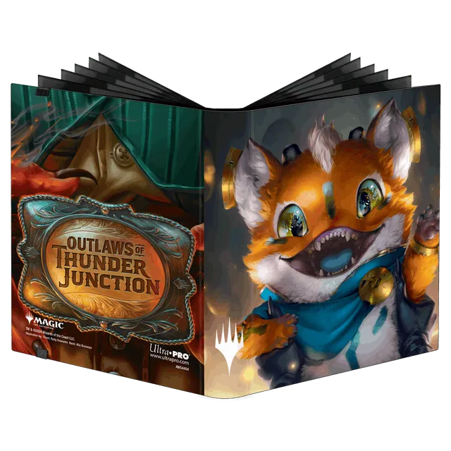 ultra-pro-magic-the-gathering-outlaws-of-thunder-junction-4-pocket-pro-binder image 1