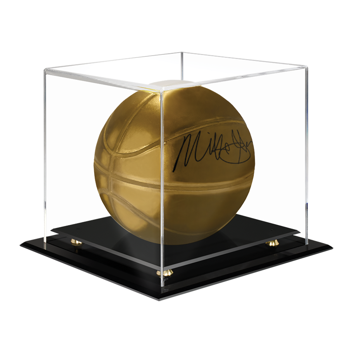 ultra-pro-mini-riser-vitrine-display-case-f-r-mini-basketball-und-mini-helm image 2