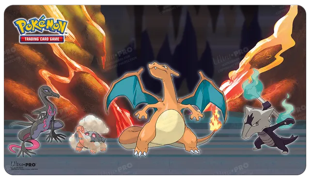 ultra-pro-gallery-series-standard-gaming-playmat-mousepad-scorching-summit-pok-m image 1