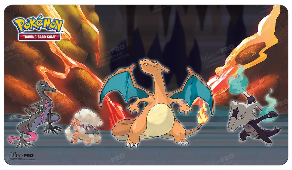ultra-pro-gallery-series-standard-gaming-playmat-mousepad-scorching-summit-pok-m image 1