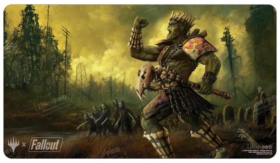 ultra-pro-fallout-grave-titan-standard-gaming-playmat-f-r-magic-the-gathering image 1