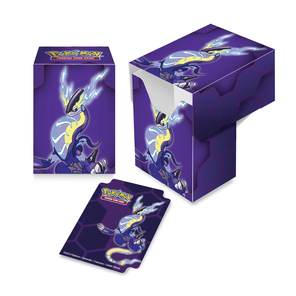 ultra-pro-miraidon-full-view-deck-box-pok-mon image 1