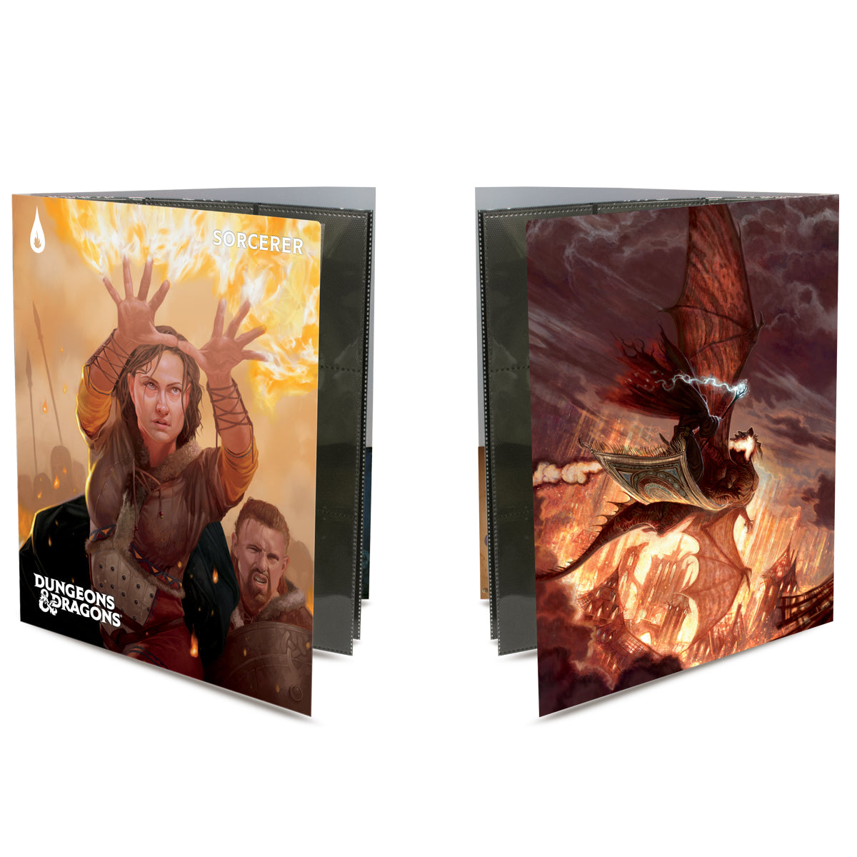 ultra-pro-dungeons-dragons-sorcerer-class-folio-mit-stickern image 1