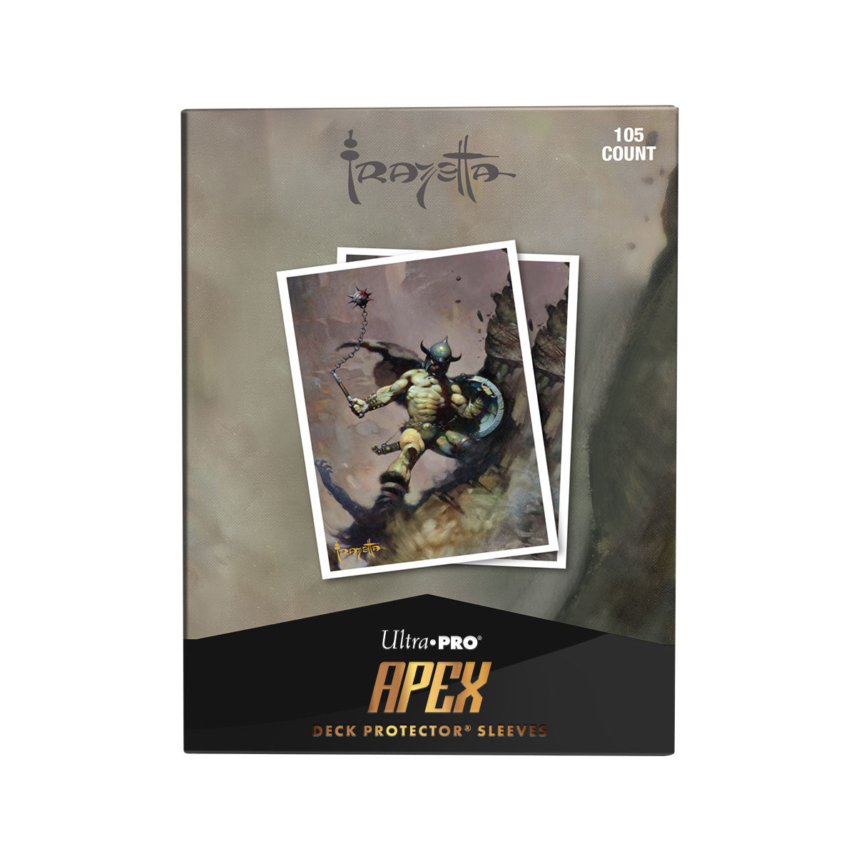 ultra-pro-artist-spotlight-frank-frazetta-warrior-with-ball-and-chain-apex-deck- image 3
