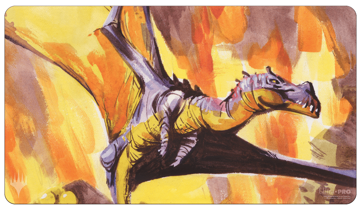 ultra-pro-the-lost-caverns-of-ixalan-bonehoard-dracosaur-spielmatte-f-r-magic-th image 1