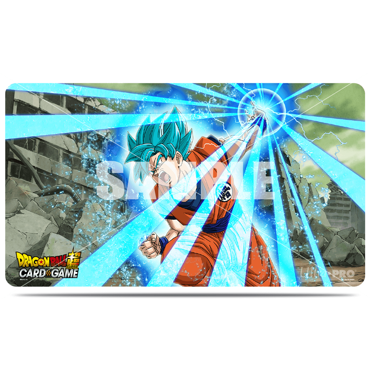 ultra-pro-super-saiyan-blue-son-goku-standard-gaming-playmat-f-r-dragon-ball-sup image 1