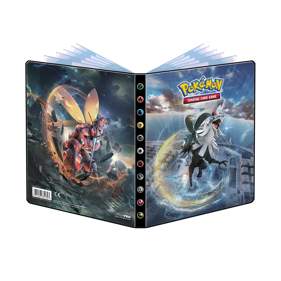 ultra-pro-sun-moon-crimson-invasion-4-pocket-portfolio-f-r-pok-mon image 1