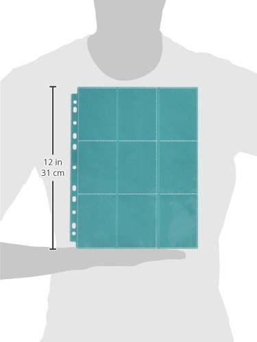 ultimate-guard-18-pocket-pages-side-loading-petrolblau-10er-pack-ordnerh-llen image 3