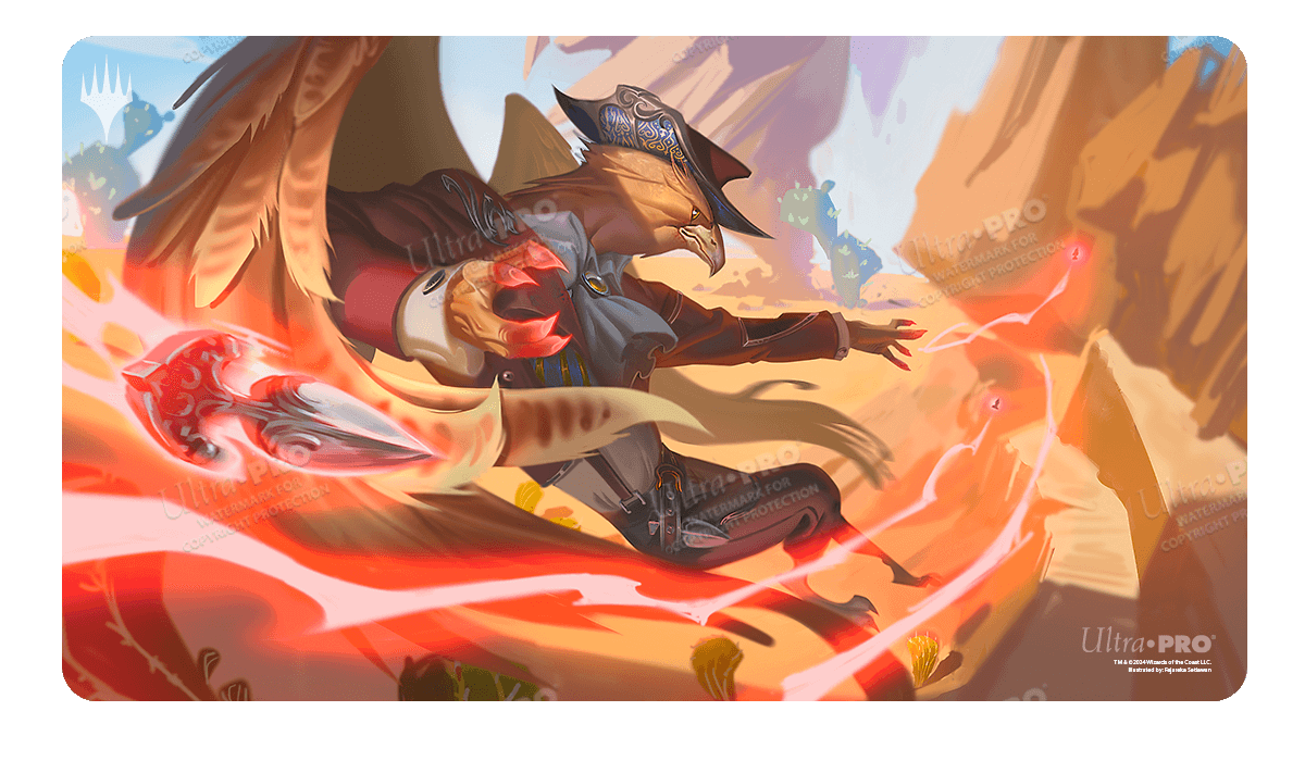 ultra-pro-outlaws-of-thunder-junction-slickshot-show-off-standard-playmat-f-r-ma image 1