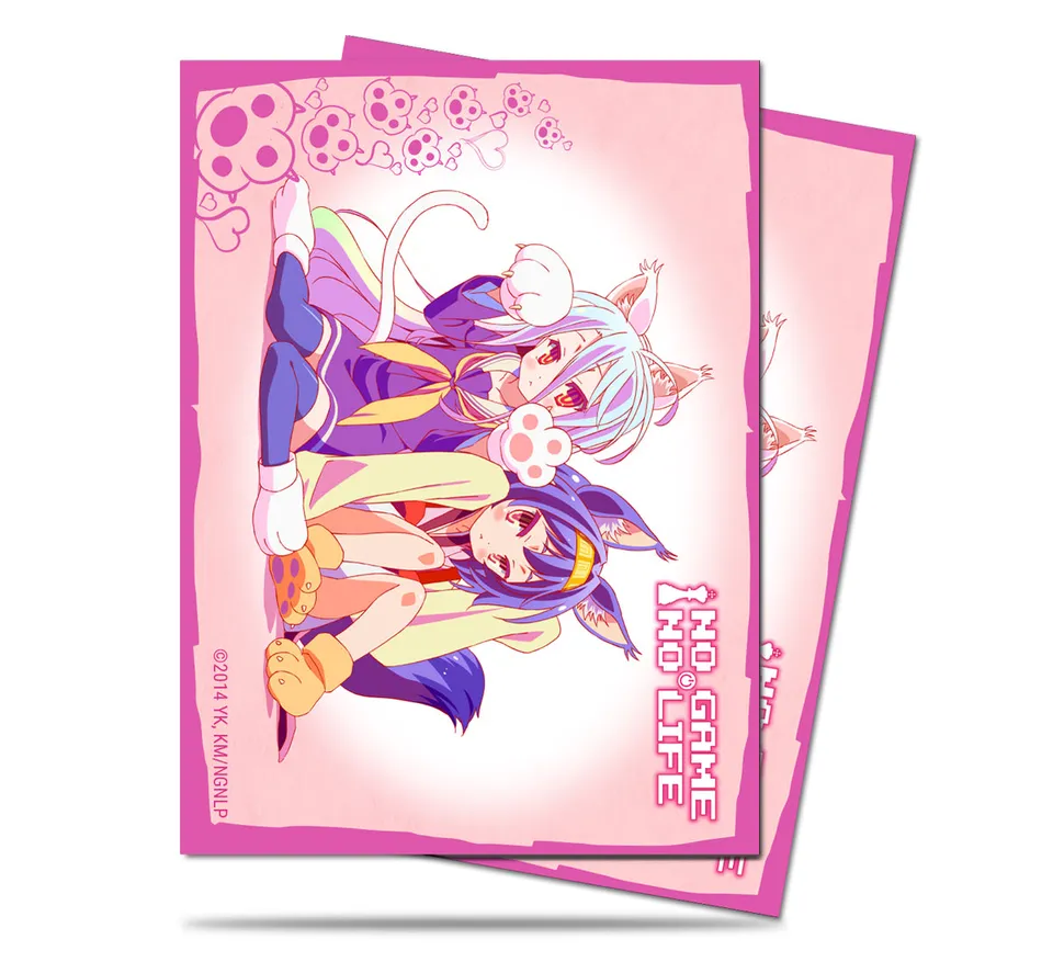 ultra-pro-no-game-no-life-nayaa-standard-deck-protector-sleeves-65ct image 1