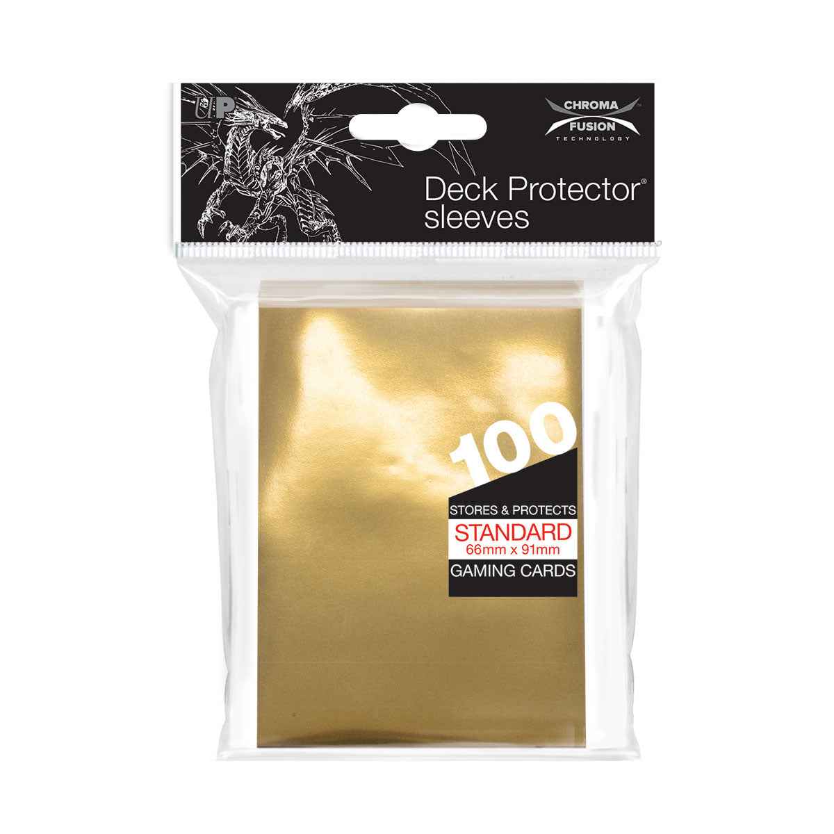 ultra-pro-vintage-gold-standard-deck-protector-sleeves-100ct-einfarbig image 1