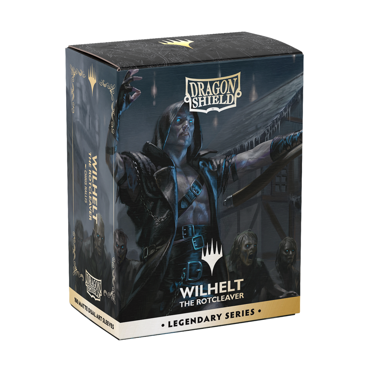 dragon-shield-legendary-series-wilhelt-the-rotcleaver-matte-dual-art-sleeves-100 image 4
