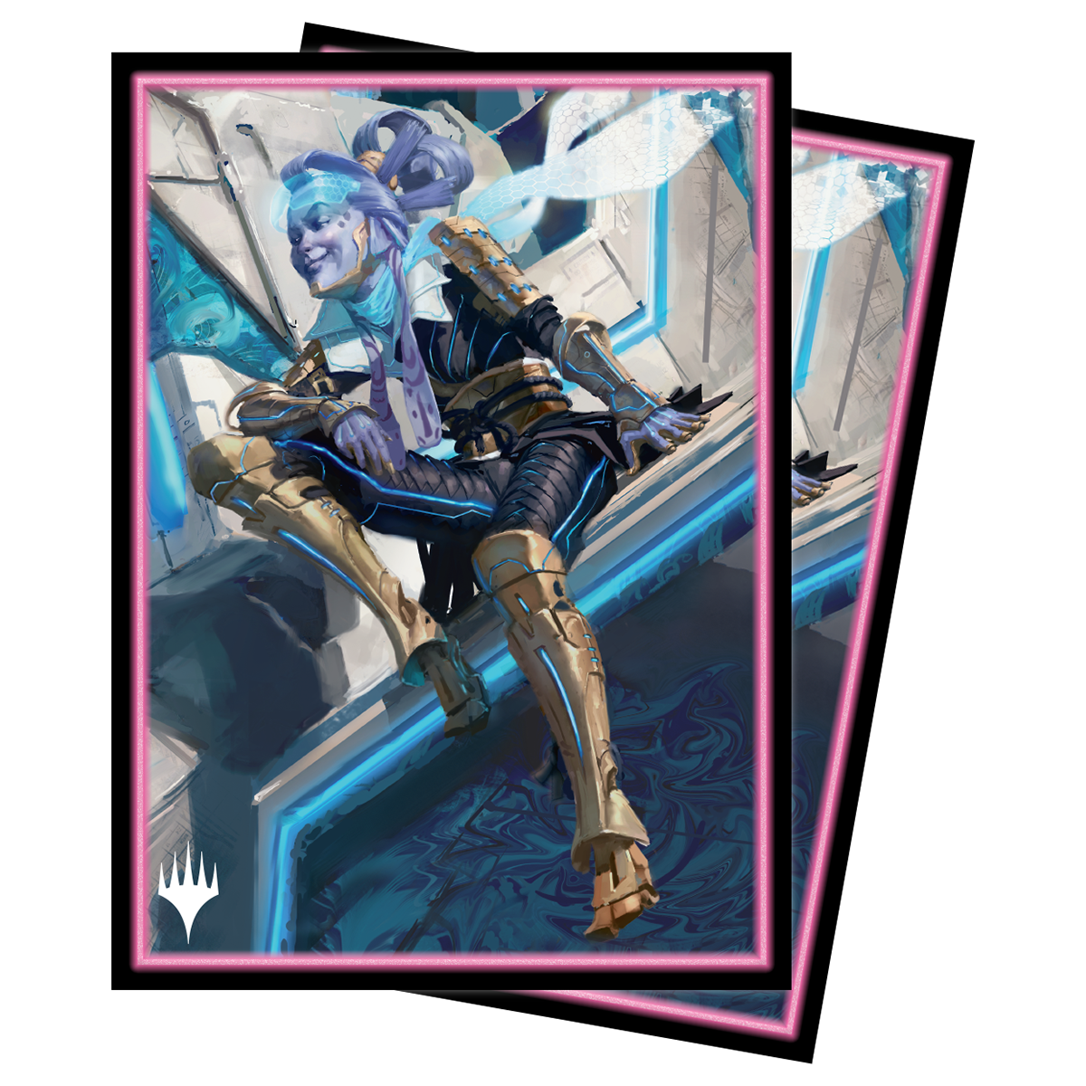 ultra-pro-kamigawa-neon-dynasty-kotori-pilot-prodigy-standard-deck-protector-h-l image 1