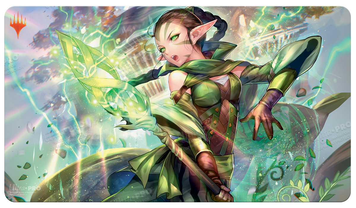 ultra-pro-war-of-the-spark-nissa-alt-art-standard-gaming-playmat-f-r-magic-the-g image 1