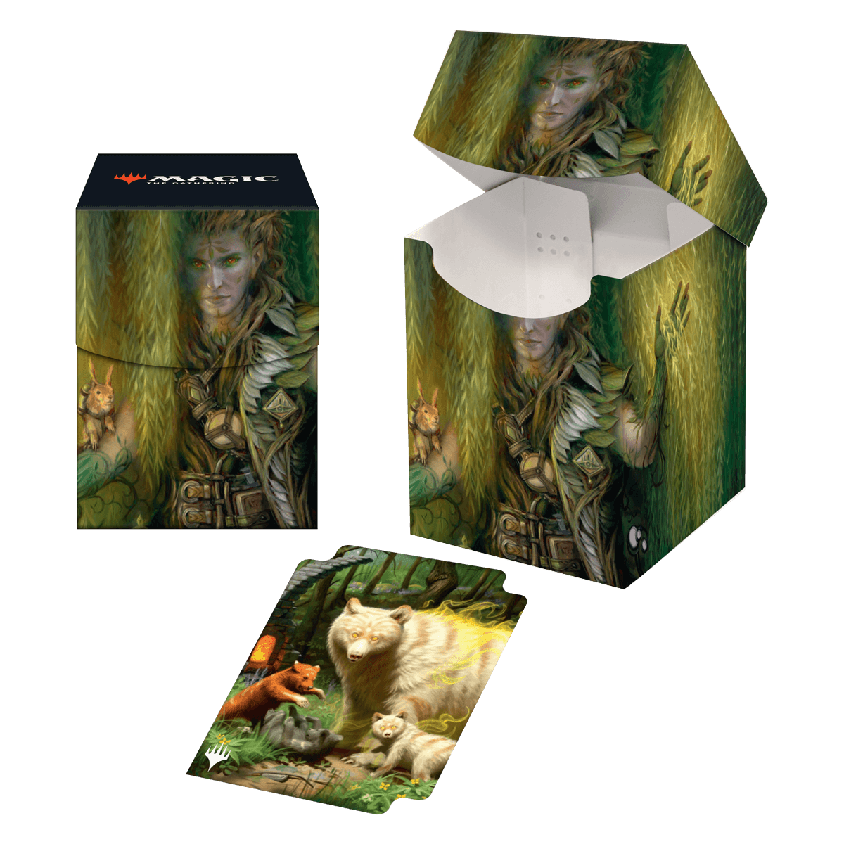ultra-pro-100-deck-box-murders-at-karlov-manor-kaust-f-r-magic-the-gathering image 1