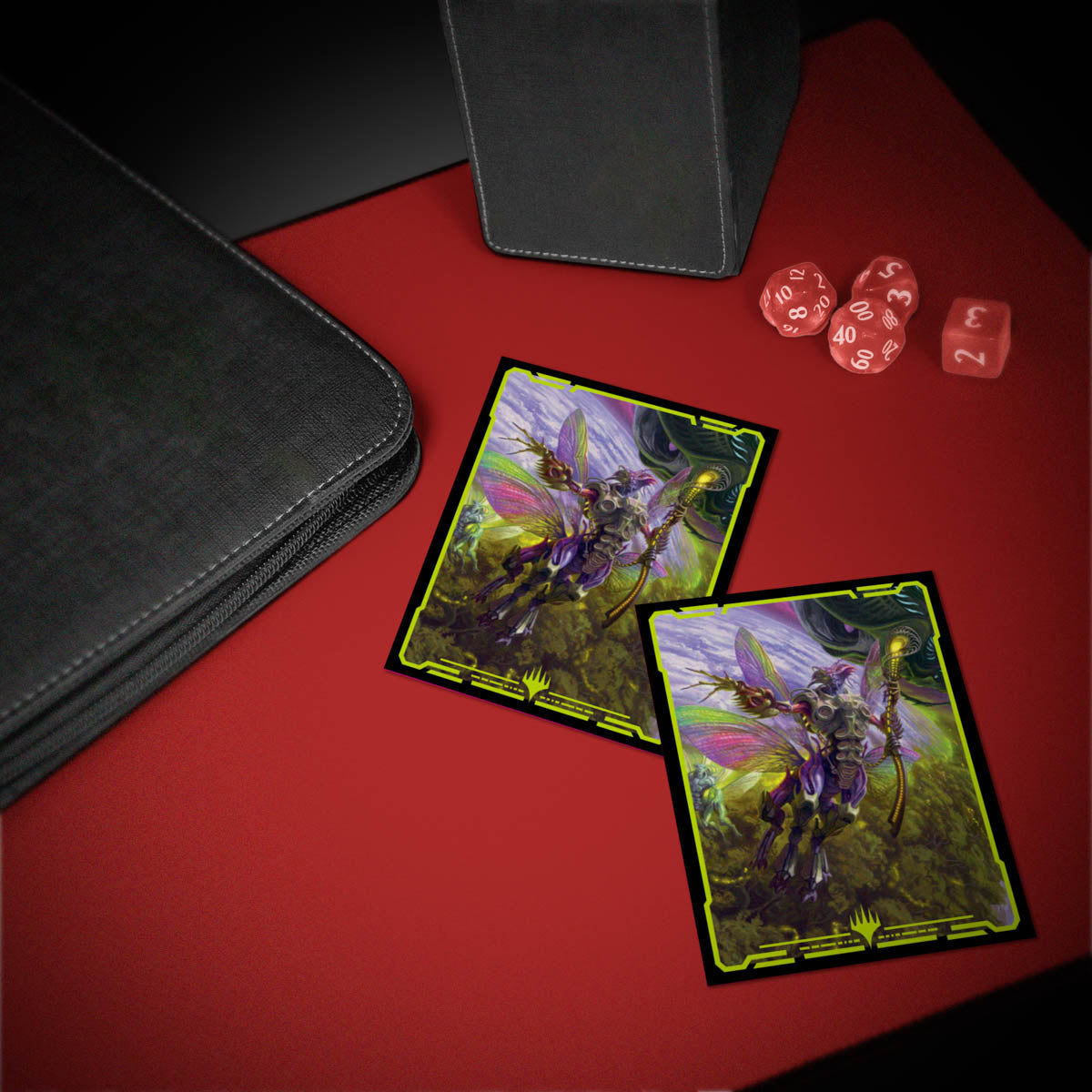 ultra-pro-edge-of-eternities-world-shaper-100ct-deck-protector-sleeves-mit-clear image 3