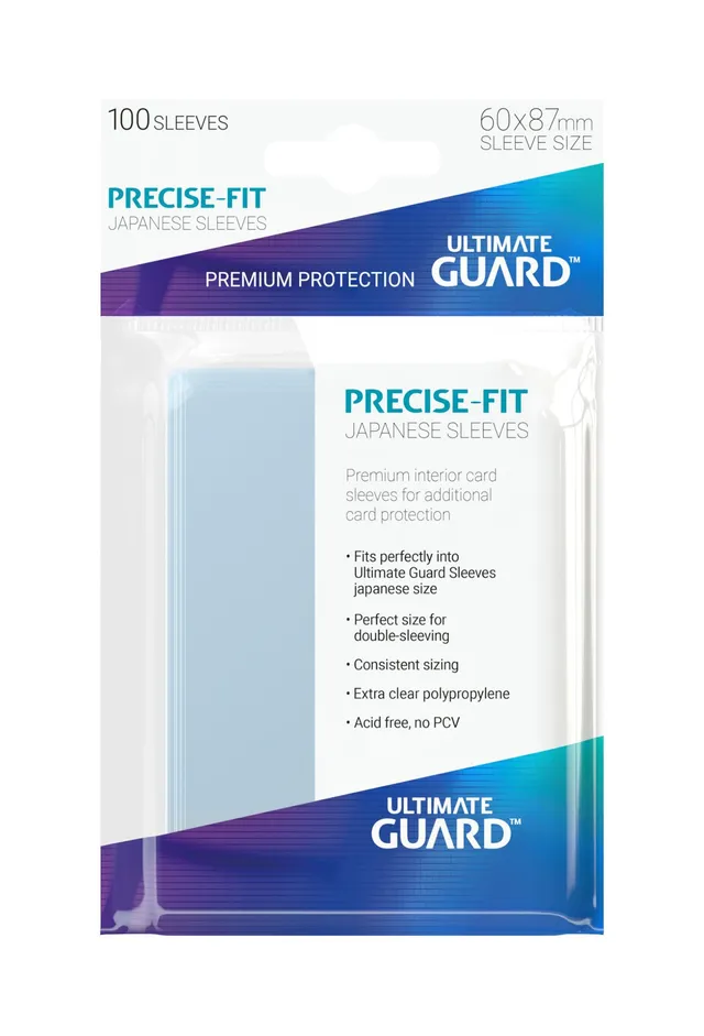 ultimate-guard-precise-fit-sleeves-japanische-gr-e-transparent-100-st-ck image 1