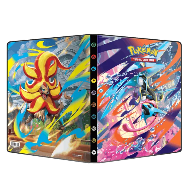 ultra-pro-mega-evolution-chaos-rising-9-pocket-portfolio-album-f-r-pok-mon image 1