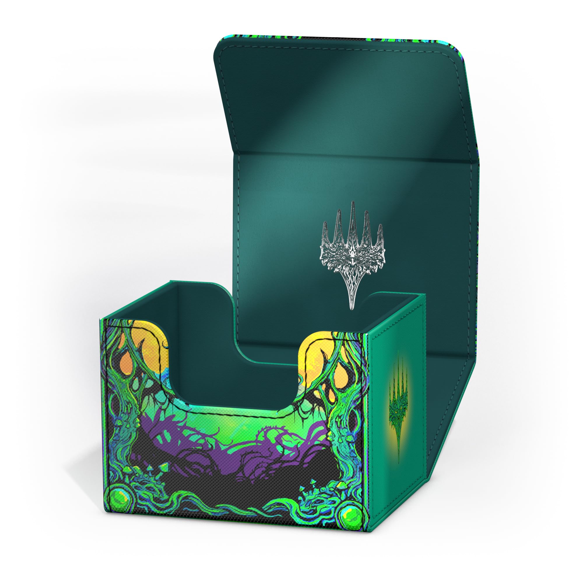 ultimate-guard-sidewinder-100-deckbox-mtg-mana-token-forest image 5