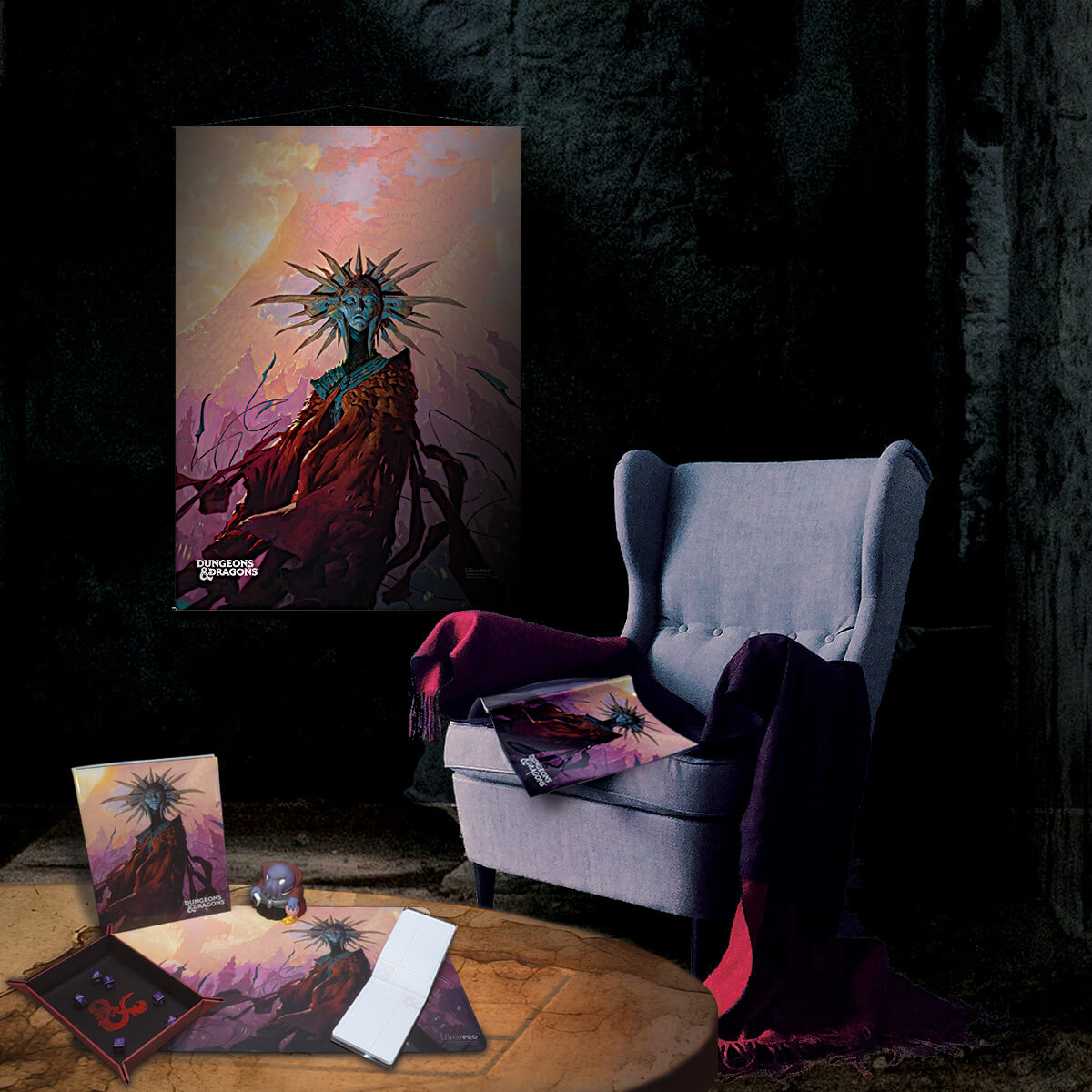 ultra-pro-dungeons-dragons-planescape-sigil-and-the-outlands-wandrolle image 2