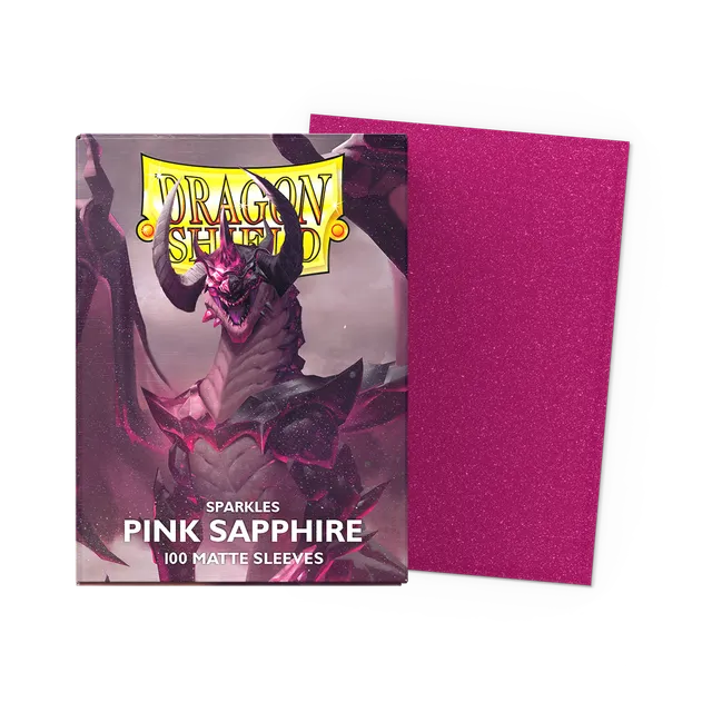 dragon-shield-pink-sapphire-matte-sleeves image 1