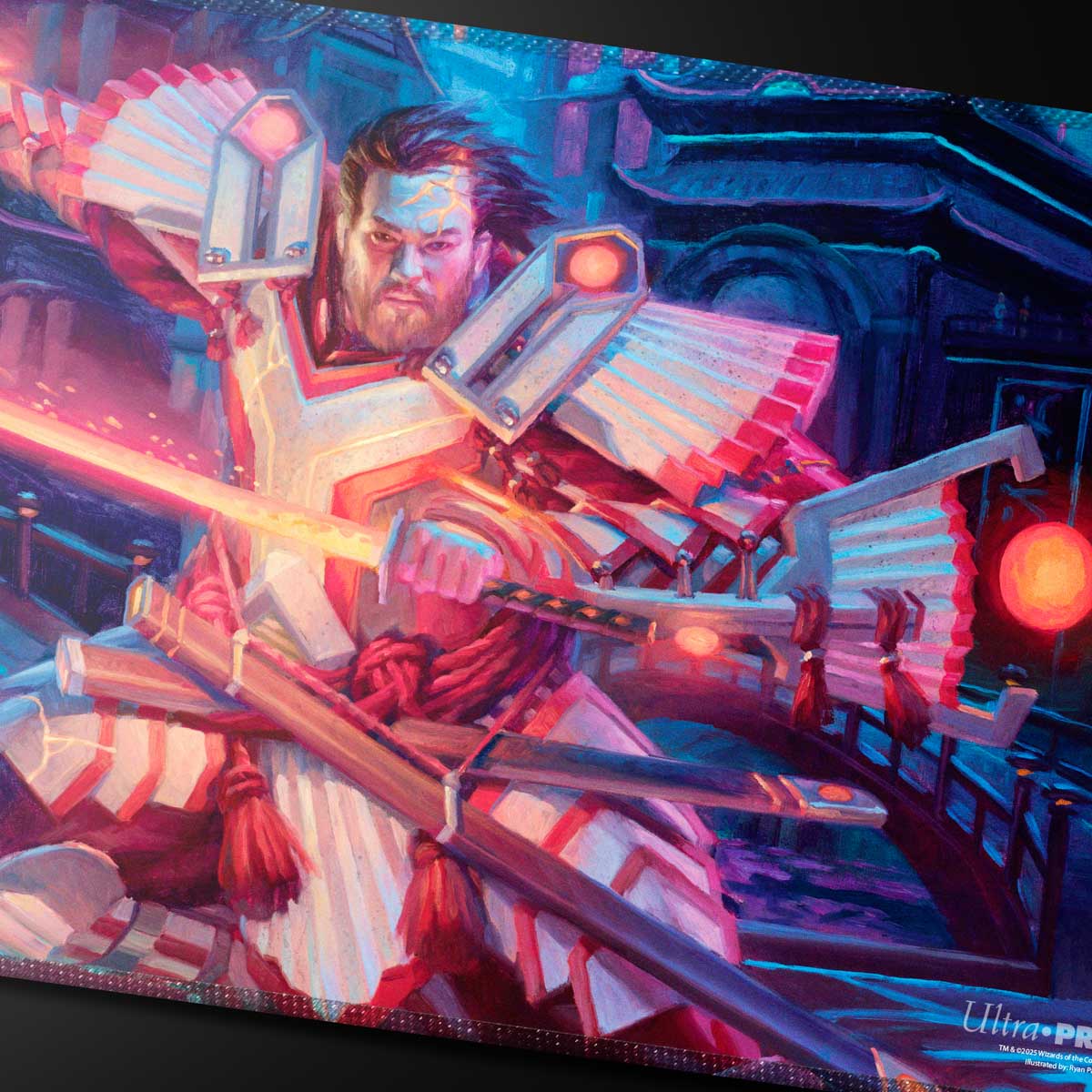 ultra-pro-commander-series-5-three-color-wedge-isshin-gen-hte-playmat-f-r-magic- image 2