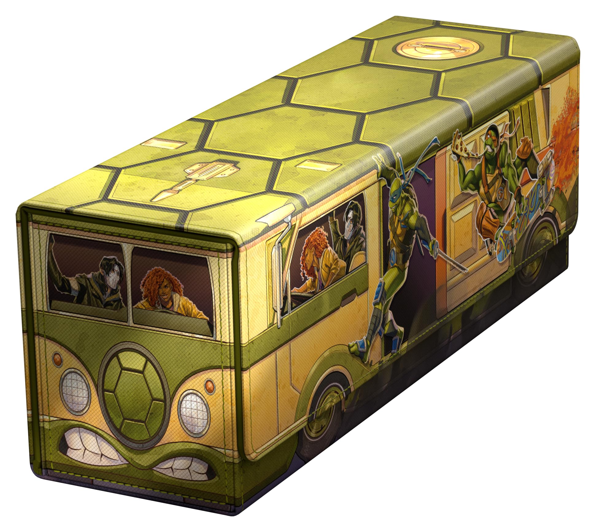 ultimate-guard-arkhive-400-xenoskin-mtg-tmnt-turtles-van-sammelbox image 1