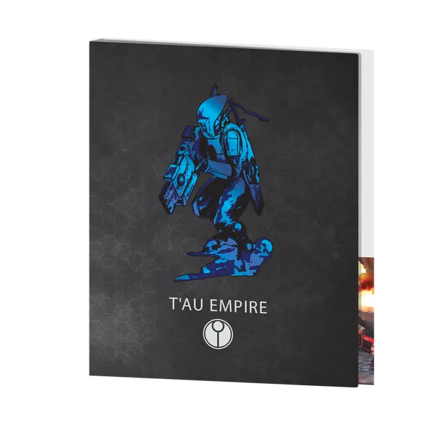ultra-pro-t-au-empire-datasheet-folio-warhammer-40-000-index-kartenmappe image 1