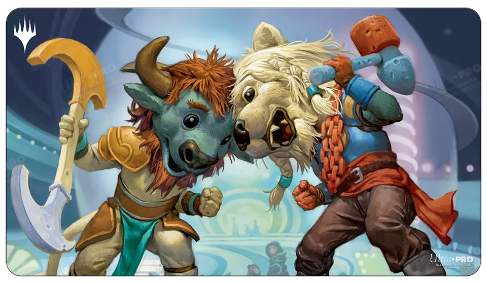 ultra-pro-magic-the-gathering-unfinity-face-off-standard-gaming-playmat image 1