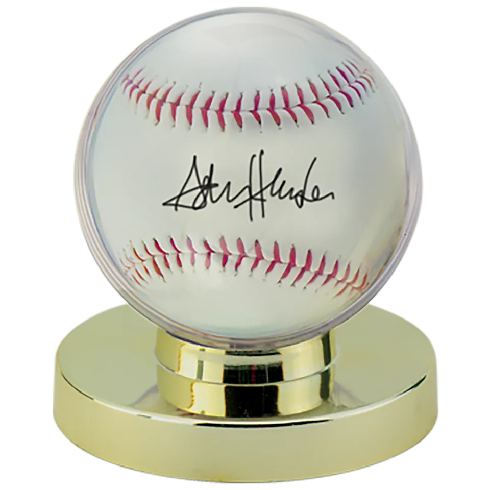 ultra-pro-baseball-gold-base-display-holder-acryl-vitrine-mit-goldsockel image 1
