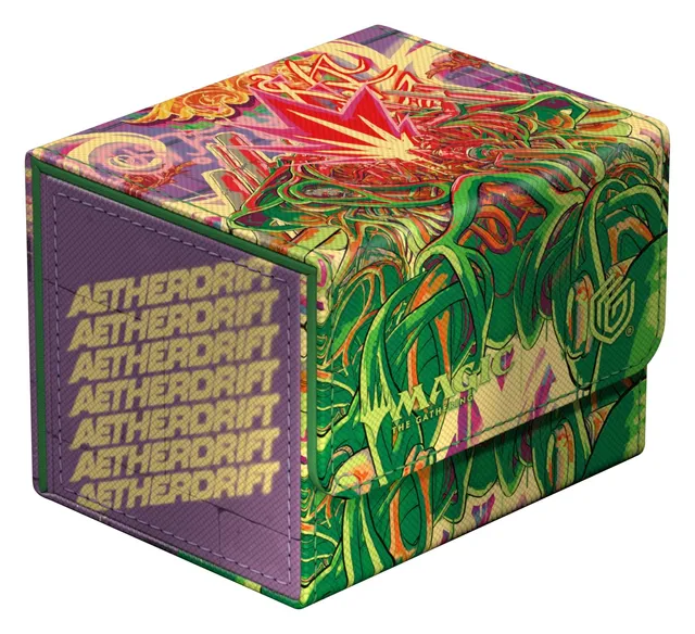 ultimate-guard-sidewinder-100-xenoskin-magic-the-gathering-aetherdrift-pyrewood- image 1