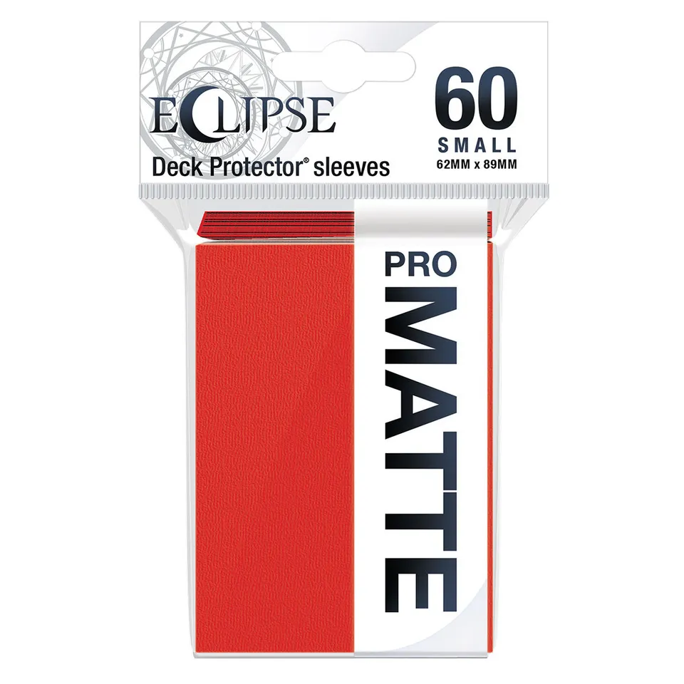 ultra-pro-eclipse-matte-small-deck-protector-sleeves-60ct-apple-red-small-format image 1