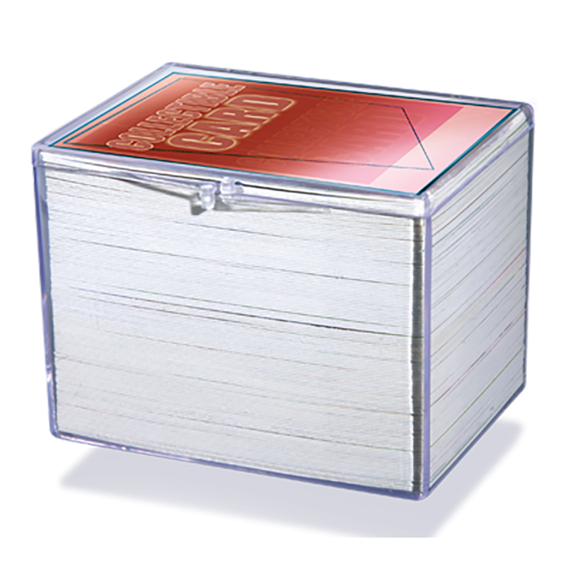 ultra-pro-hinged-150-card-storage-case-transparente-sammelbox image 1