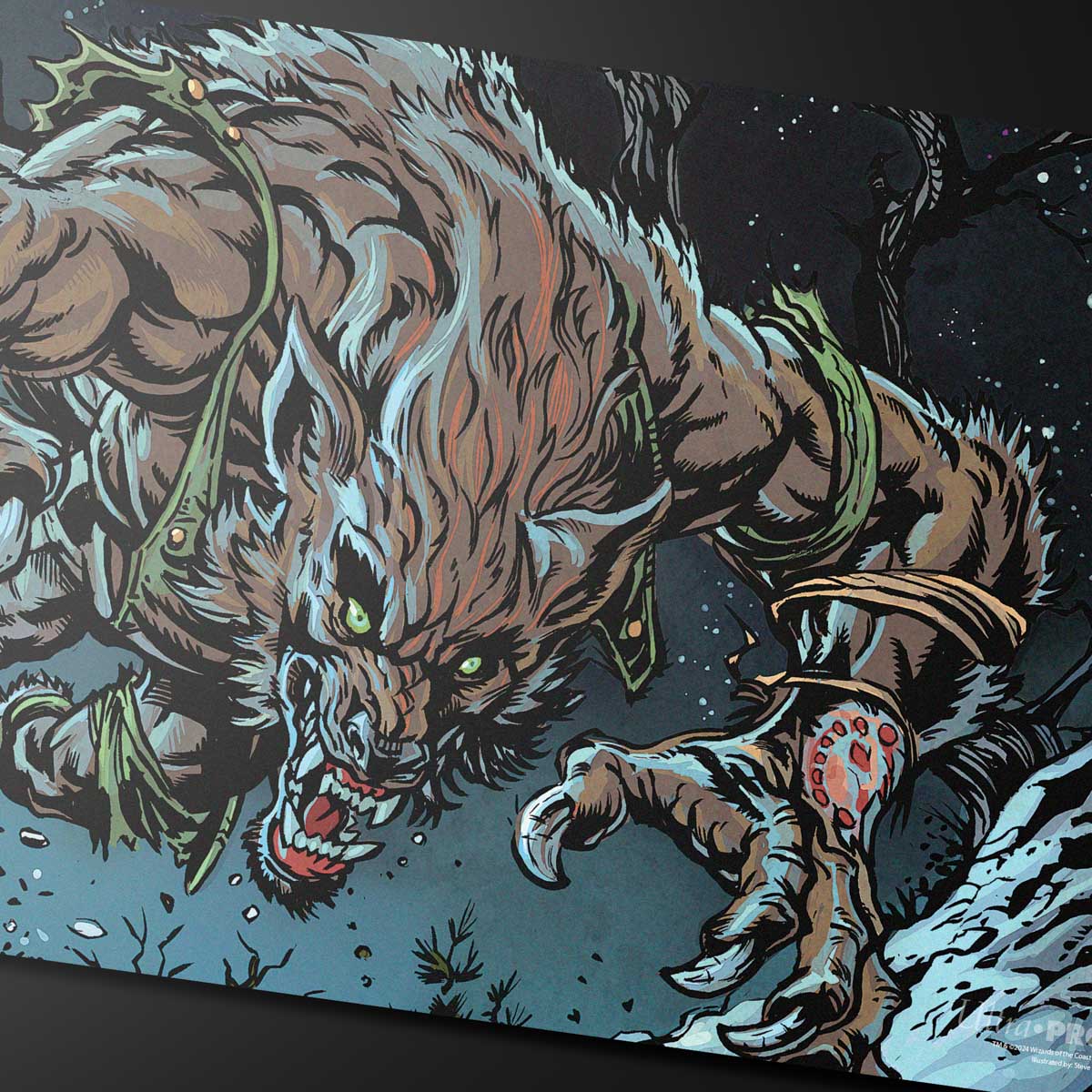 ultra-pro-innistrad-remastered-huntmaster-double-sided-playmat-f-r-magic-the-gat image 2
